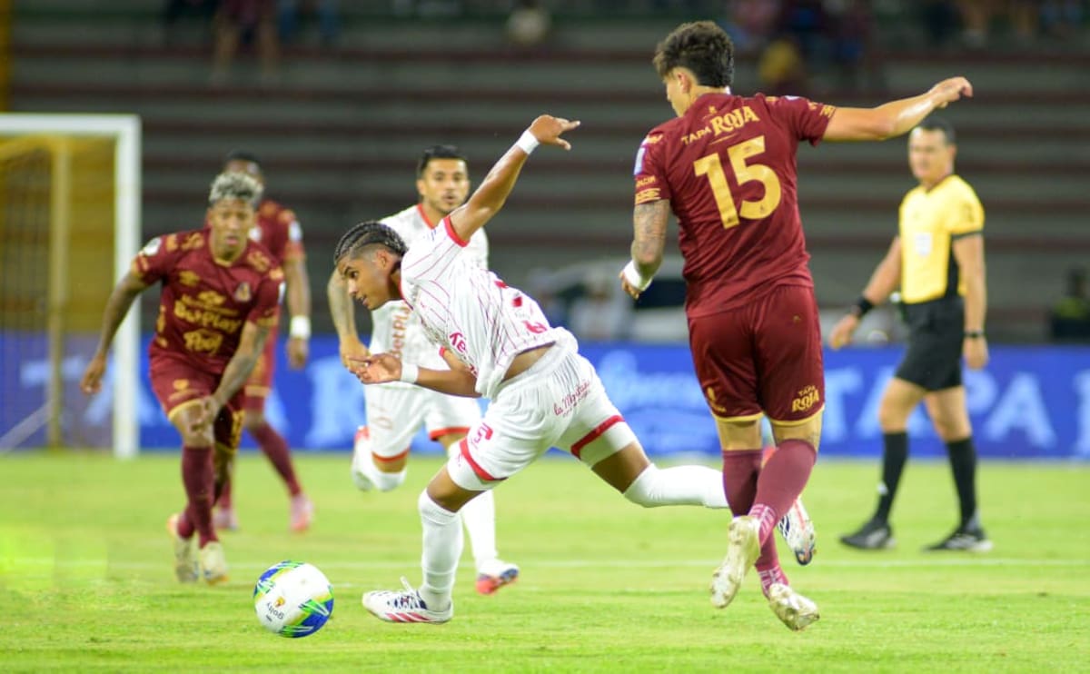 América de Cali igualó en casa de Tolima y conservó el primer puesto de la Liga BetPlay II de 2026. Foto: Colprensa.