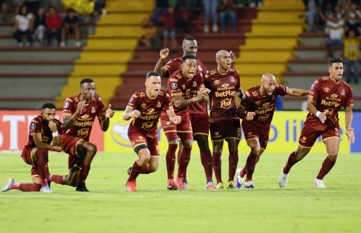 Tolima eliminó a Táchira en penales y avanzó en la Copa Libertadores 2026: ¿cuánto dinero ganó y qué viene ahora? Foto: Jorge Cuéllar/Colprensa.