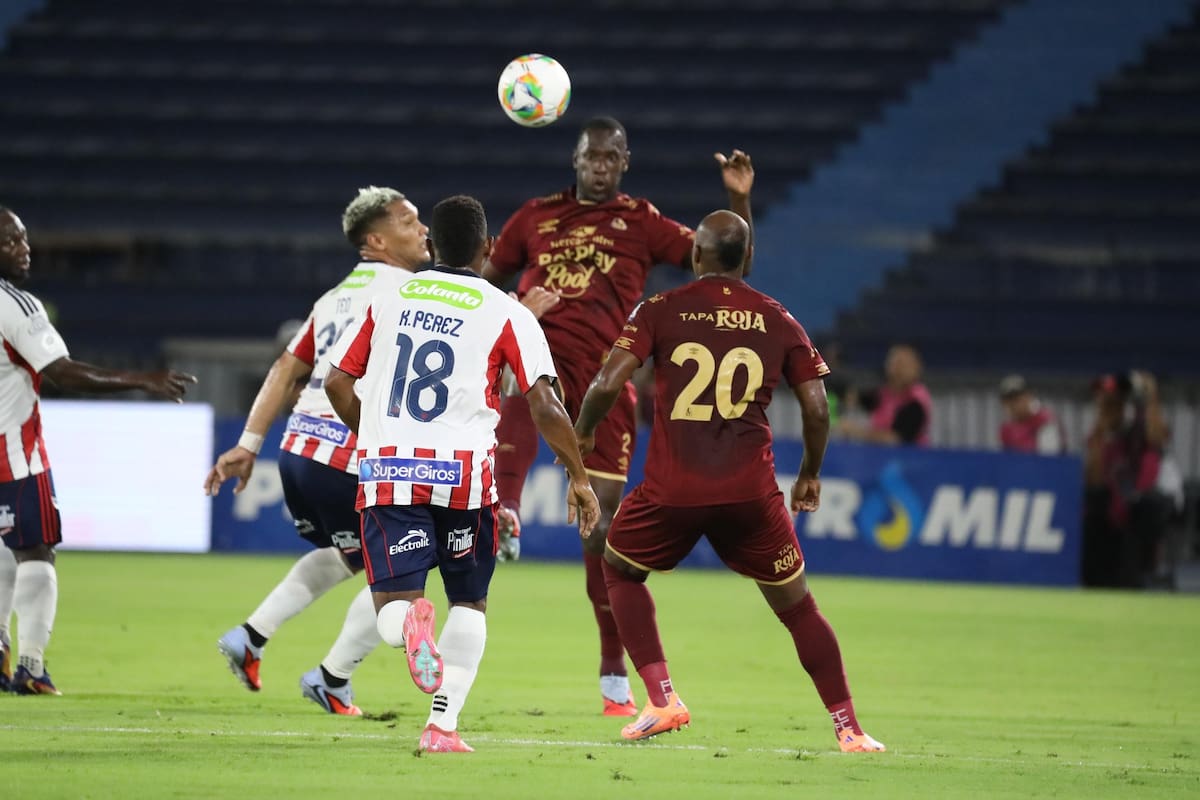 Tolima y Junior protagonizan uno de los duelos más atractivos de la primera fecha de la Liga BetPlay II de 2026.