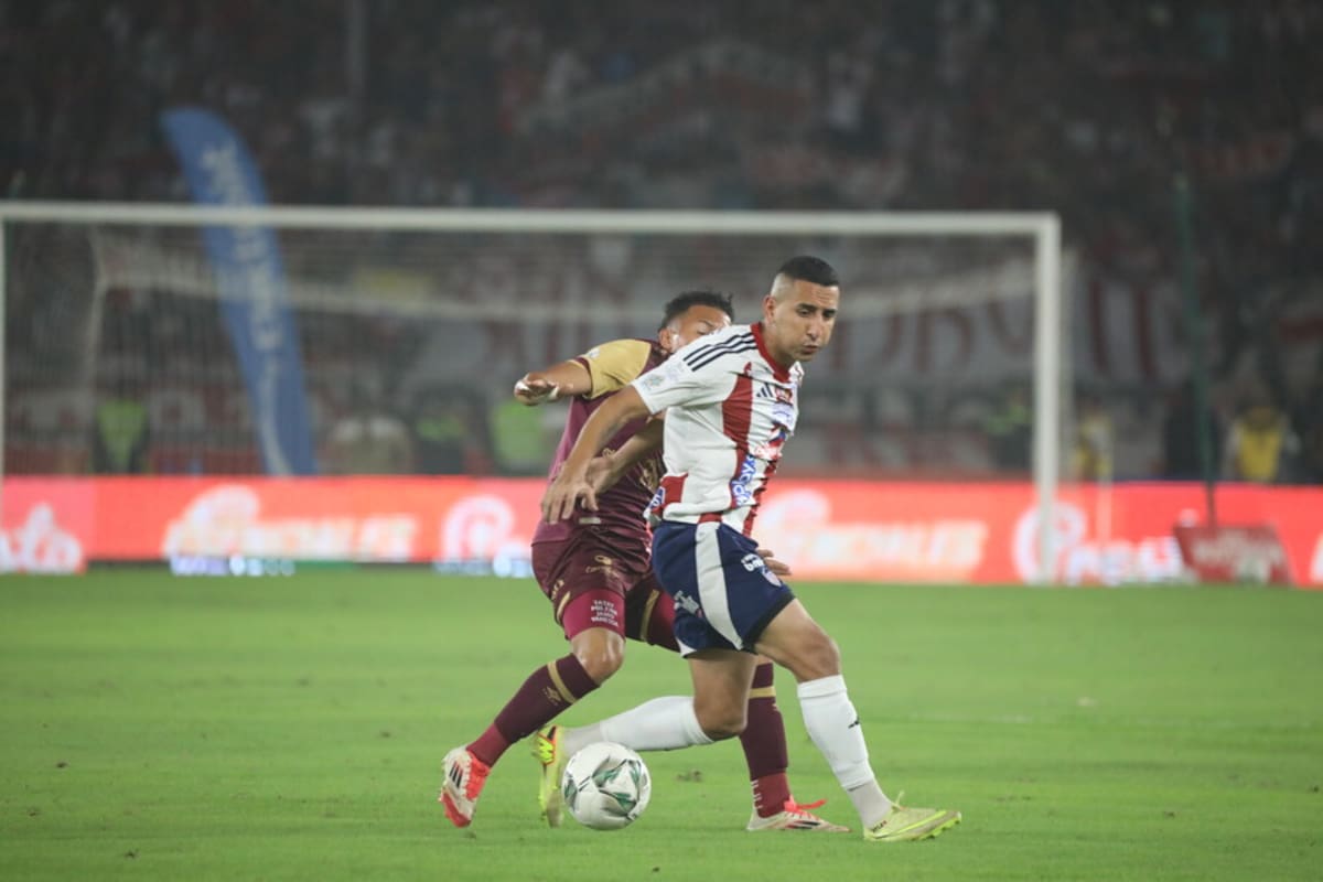 Deportes Tolima intentará remontar un marcador adverso de 3-0 frente a Junior, en la final de la Liga BetPlay II de 2025. Foto: Colprensa.