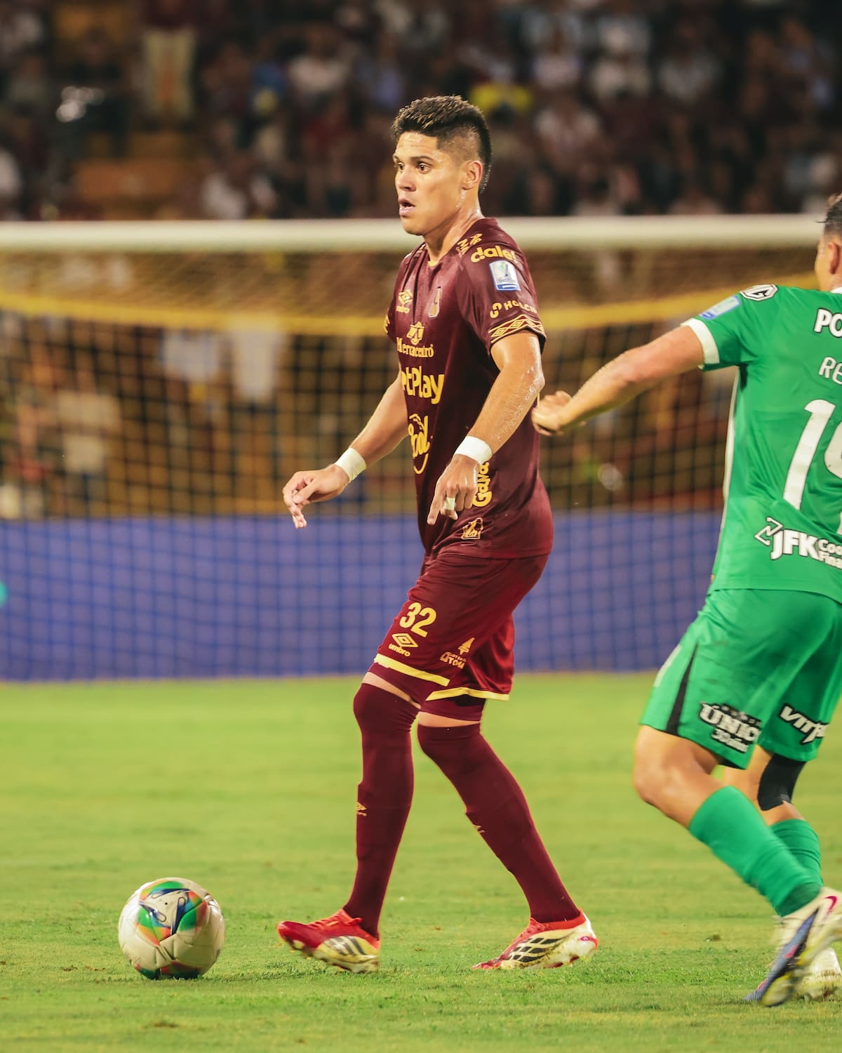 Atlético Nacional venció 1-0 a Tolima en el partido de ida de las semifinales de la Liga BetPlay I de 2026. Foto: Tolima.