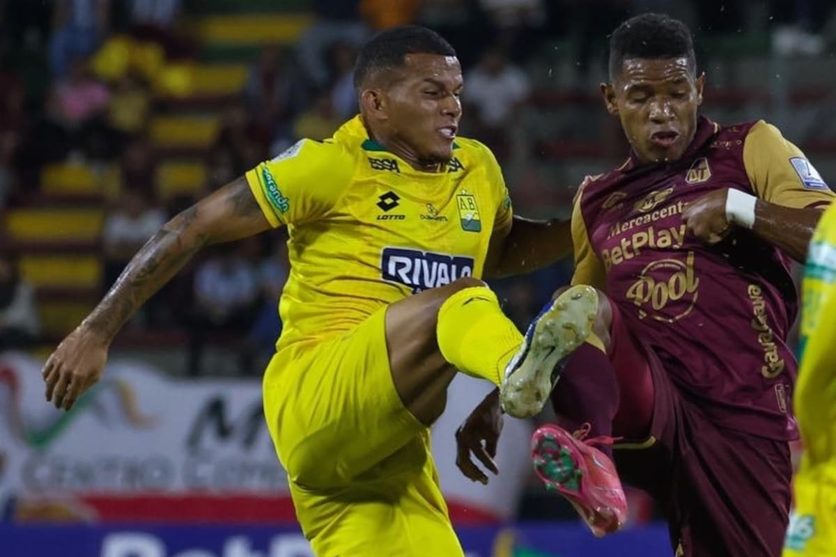 Tolima y Bucaramanga igualaron 0-0 en la segunda fecha del Grupo B de los cuadrangulares semifinales de la Liga BetPlay II de 2025. Foto: Deportes Tolima.