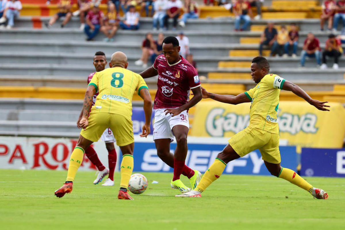 Deportes Tolima no logró superar al Atlético Bucaramanga en el Manuel Murillo Toro de Ibagué.