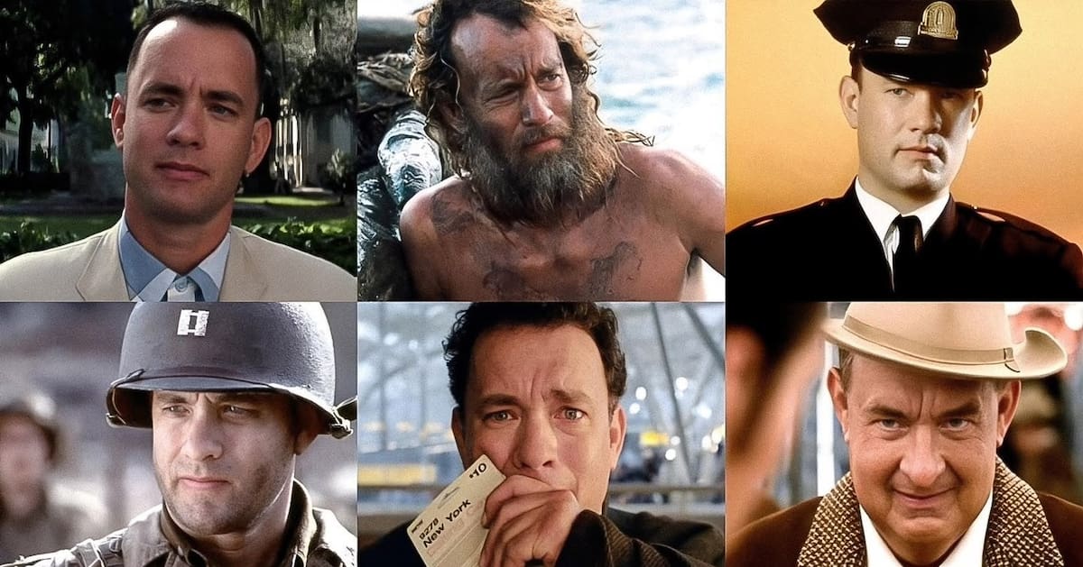 Desde la comedia hasta el drama, Tom Hanks ha dado vida a personajes inolvidables en producciones como Big, Algo para recordar, Náufrago, Atrápame si puedes y Toy Story.