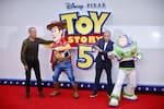 Elenco original ‘Toy Story’ revoluciona Londres con un adelanto de la quinta entrega