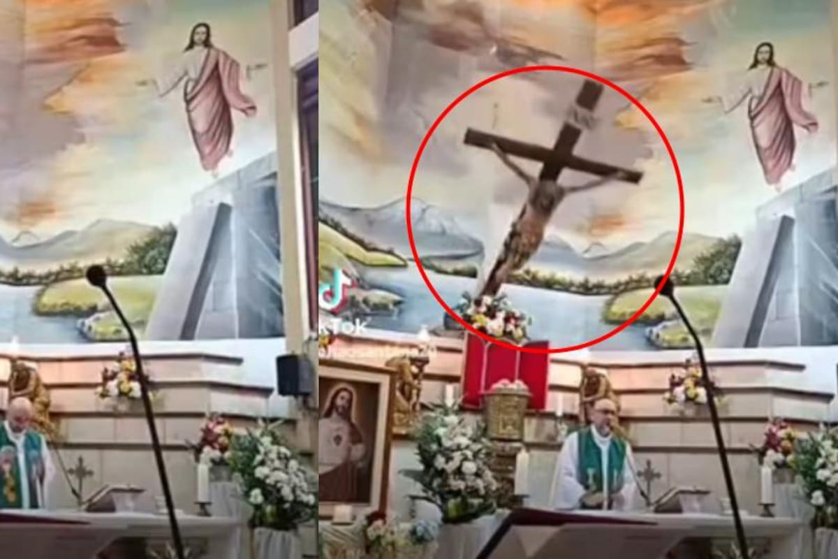 Tragedia en Ecuador: sacerdote falleció en plena misa | Tomado de Video