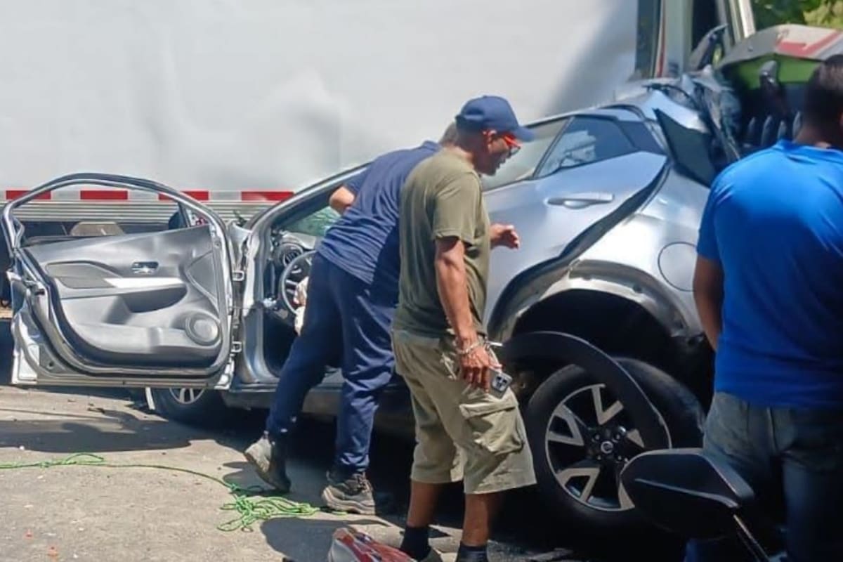 Trágico accidente en vía de Santander: se reporta un muerto y dos heridos