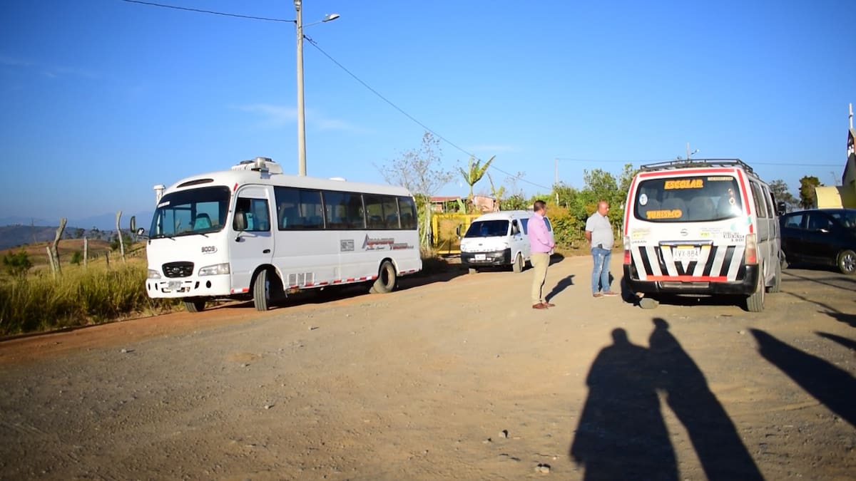 Transporte escolar rural en San Gil (Suministrada / VANGUARDIA)