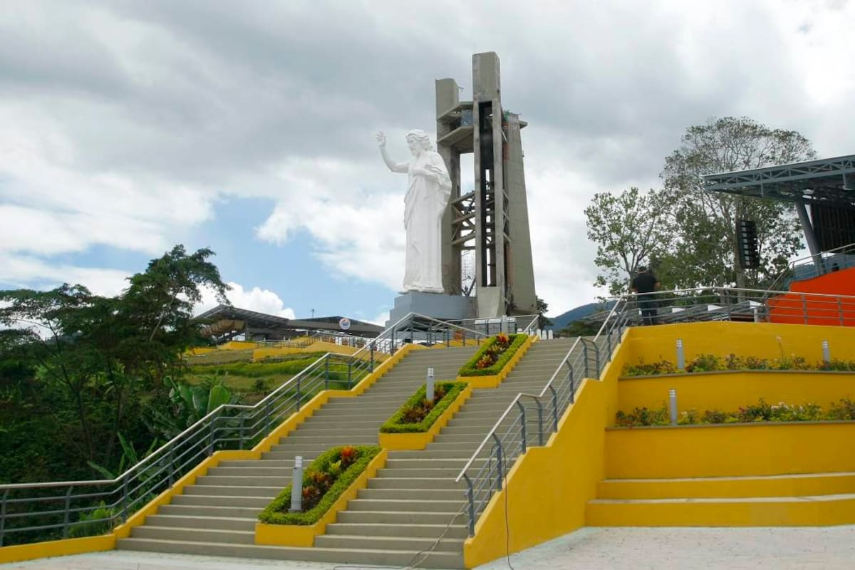 El Ecoparque fue construido en la zona de influencia del Cerro d de la Judía en la vereda Helechales de Floridablanca. (Foto: César Flórez/VANGUARDIA LIBERAL )