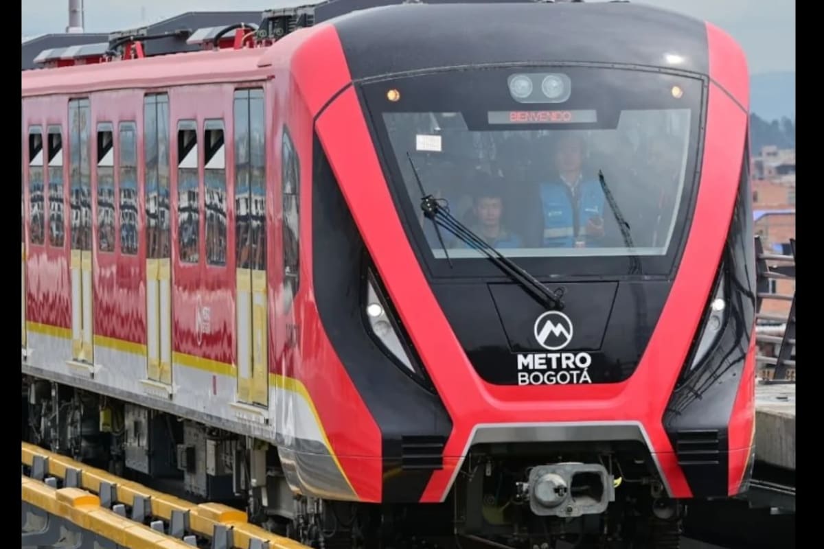 Trenes del Metro de Bogotá ya empiezan a rodar de manera autónoma en el viaducto. | Foto: La República.