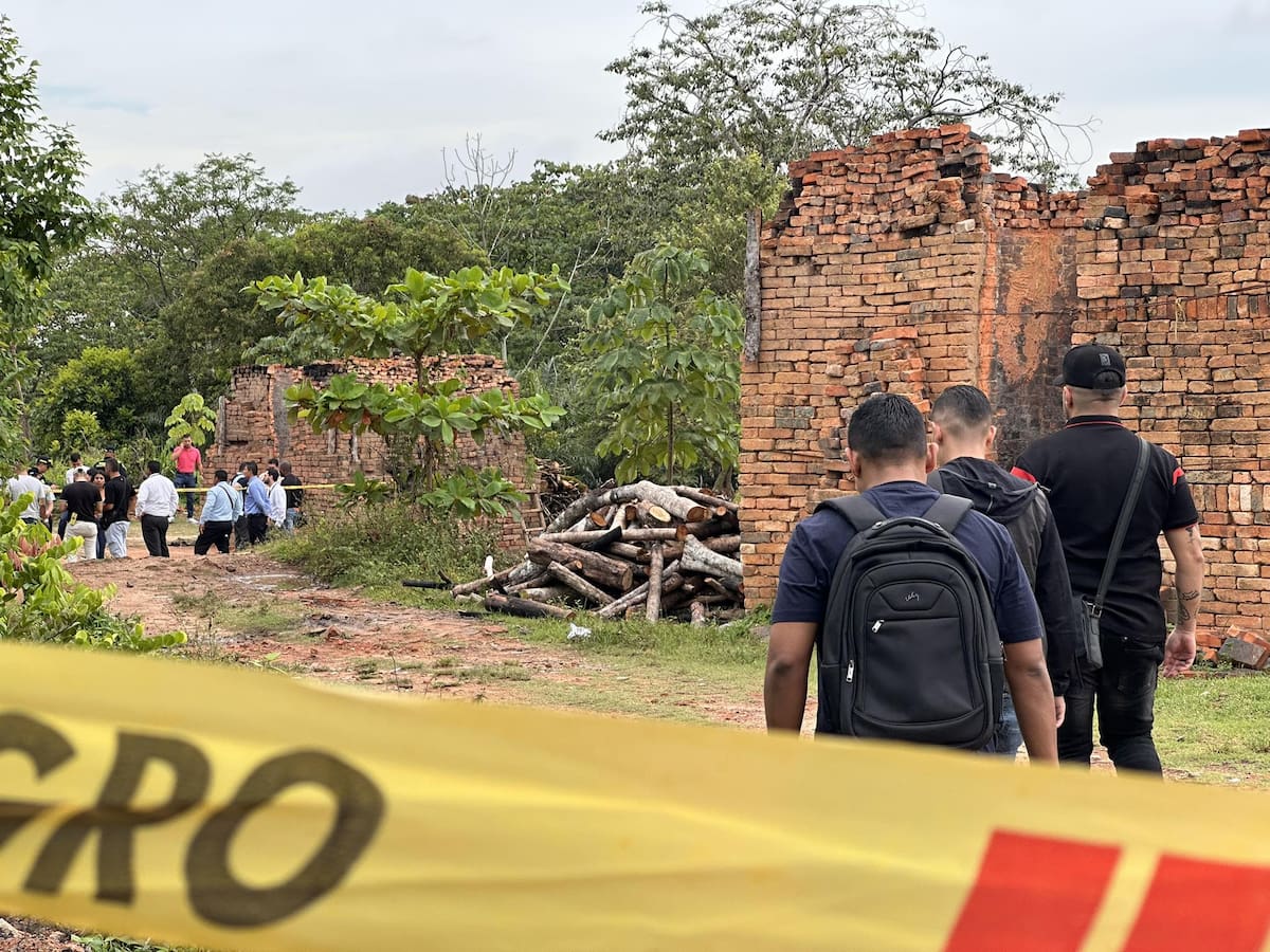 Tres personas fueron asesinadas a bala dentro de esta vivienda del barrio Rafael Rangel, en Barrancabermeja.