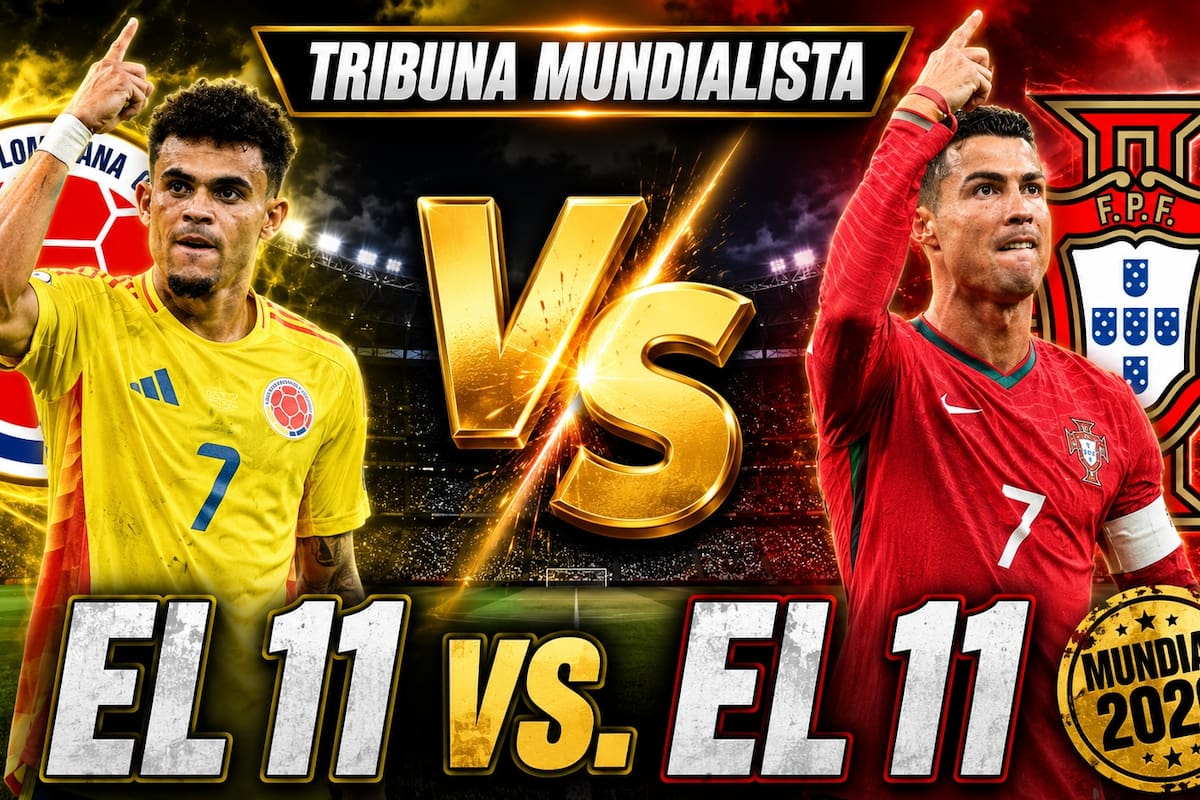 Colombia y Portugal se enfrentan este sábado 27 de junio en Miami para definir el liderato del Grupo K en el Mundial 2026.