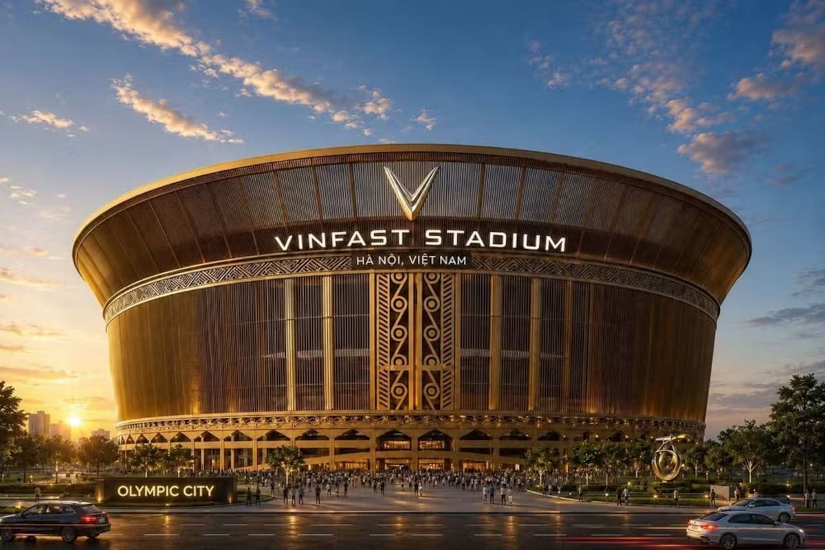 El estadio tendrá un diámetro de 408 metros y su diseño está inspirado en los antiguos tambores de bronce Dong Son, símbolos de la cultura vietnamita. /FOTO: vietnam.vn