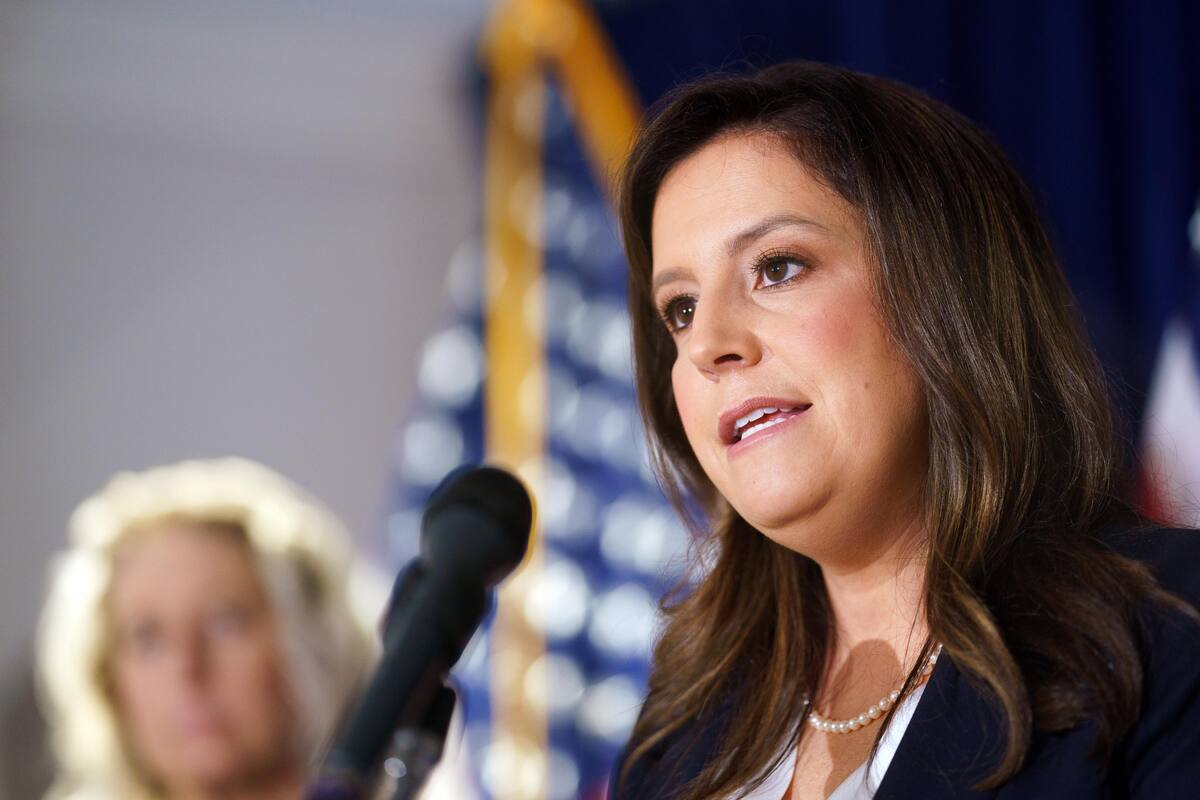 Trump elige como embajadora ante la ONU a Elise Stefanik, defensora de la causa israelí. EFE/VANGUARDIA