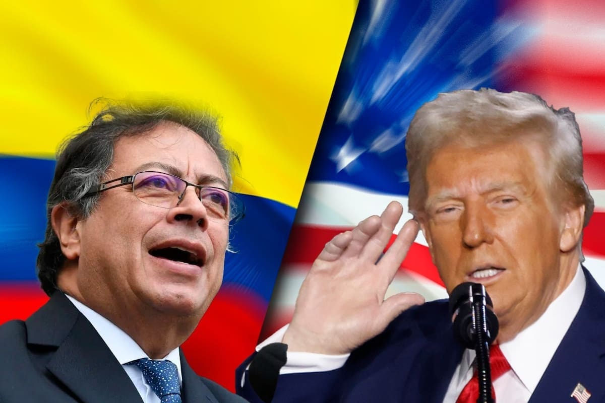 Trump lanza duras críticas contra Petro: lo llamó “un enfermo” y habló de una posible operación