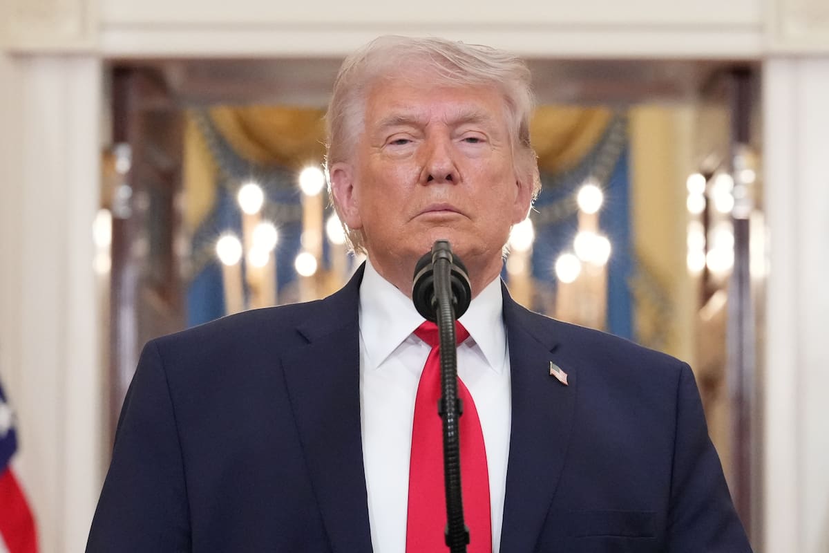 Fotografía del 1 de abril de 2026 del presidente de EE.UU., Donald J. Trump. EFE/ALEX BRANDON / POOL
