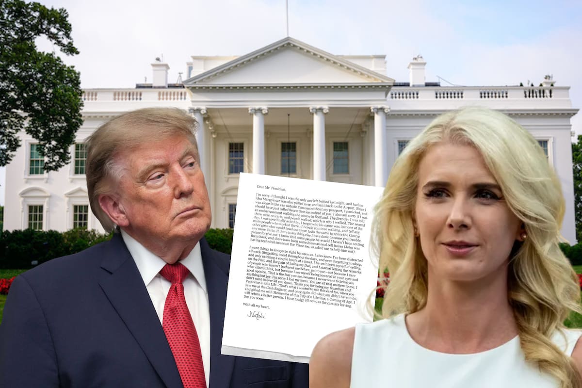 Natalie Harp pasó de defensora de Trump a integrante de su círculo más cercano: las cartas de 2023 que pusieron bajo atención su relación con el presidente. Foto: Recreada