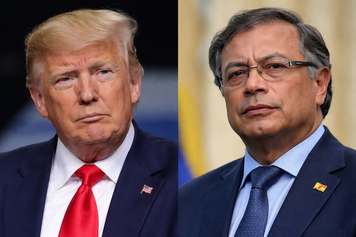 El inesperado pedido de Petro a Donald Trump para salvar el comercio con los vecinos | Foto: Creada con la IA / VANGUARDIA