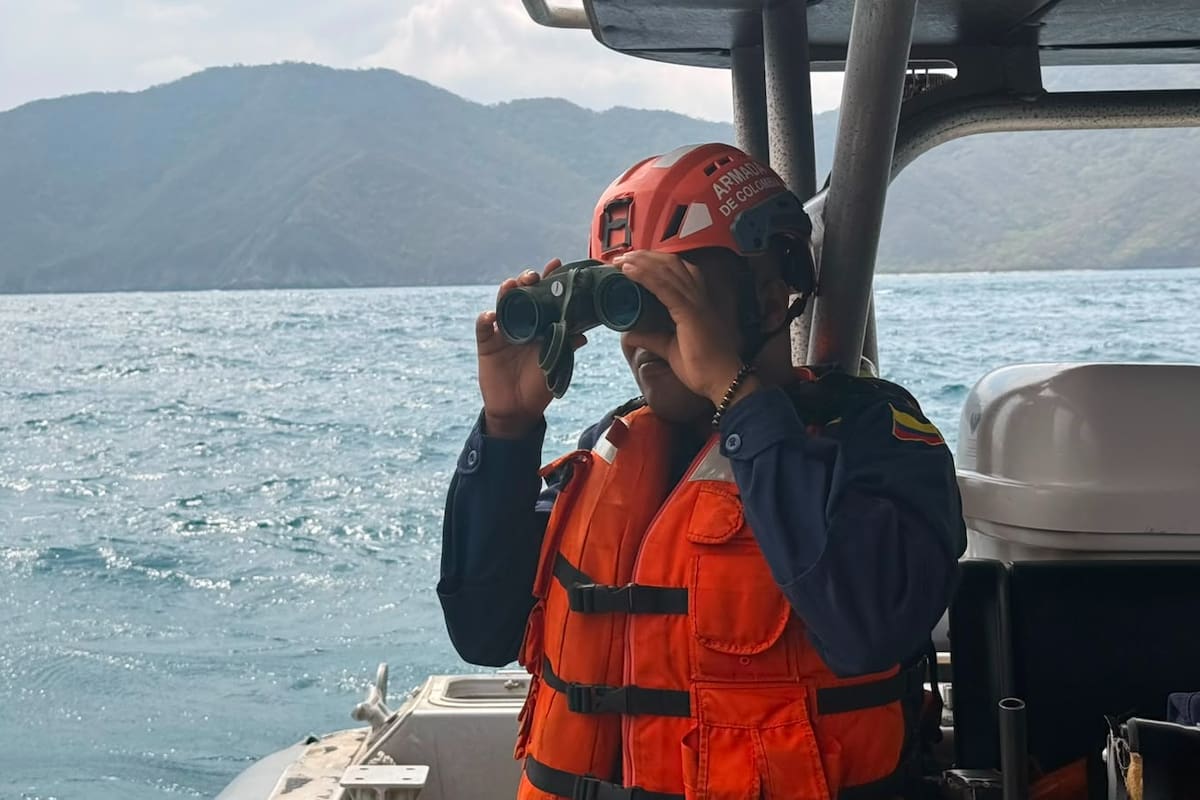 Turista alemán desaparecido en Tayrona completa una semana de intensa búsqueda. | Foto: Colprensa.