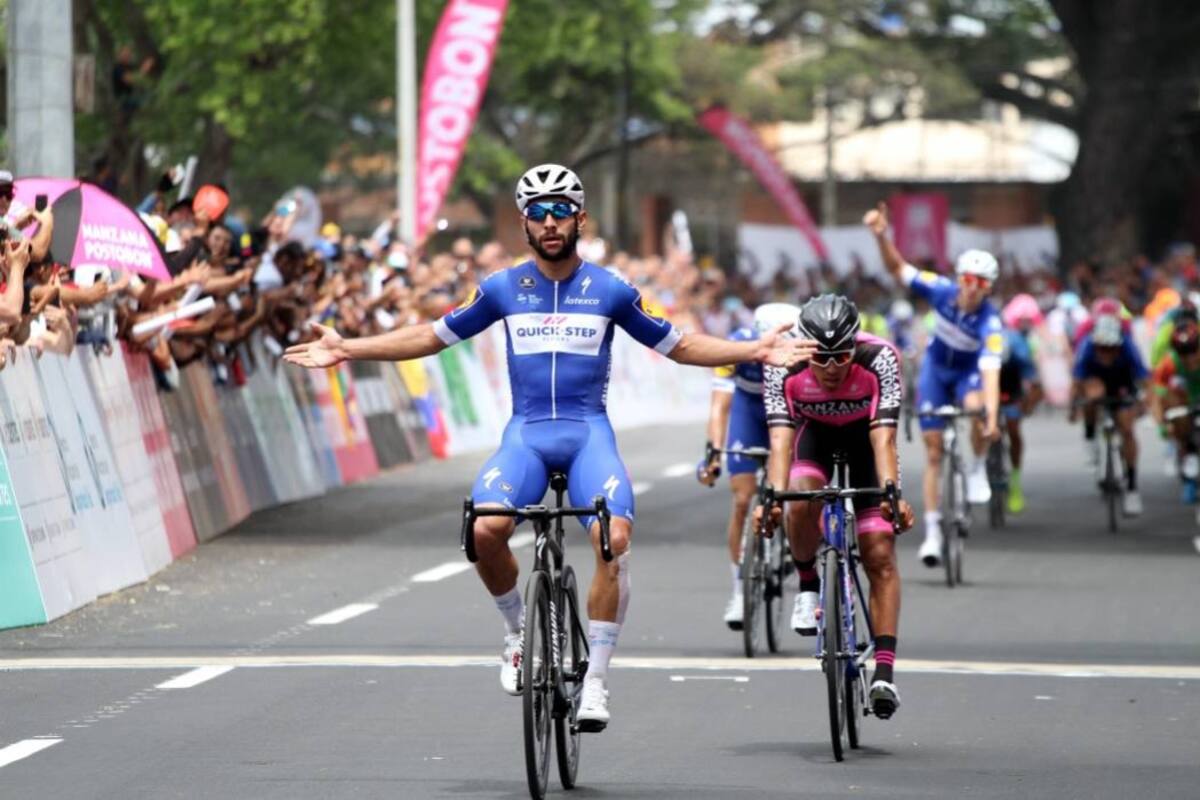 El velocista colombiano Fernando Gaviria, que este año vistiendo los colores del Quick Step ganó tres etapas en la Colombia Oro & Paz, vendrá en 2019 a reeditar sus triunfos pero ahora con los colores del equipo EAU - Team Emirates. (Foto: Archivo / VANGUARDIA LIBERAL)