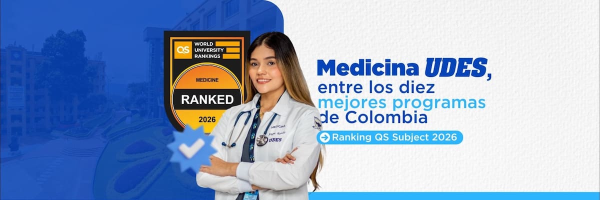 De región a referente global: el avance del programa de Medicina de la UDES en ranking QS.