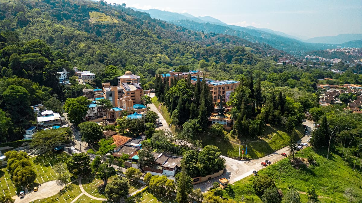 El verde se respira en la Universidad de Santander.