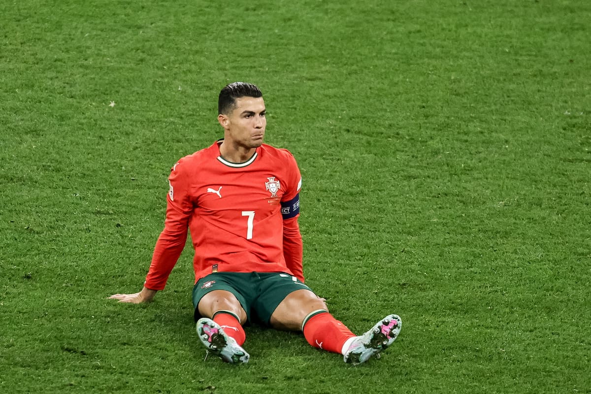 Cristiano Ronaldo anotó el segundo gol para Portugal. // EFE