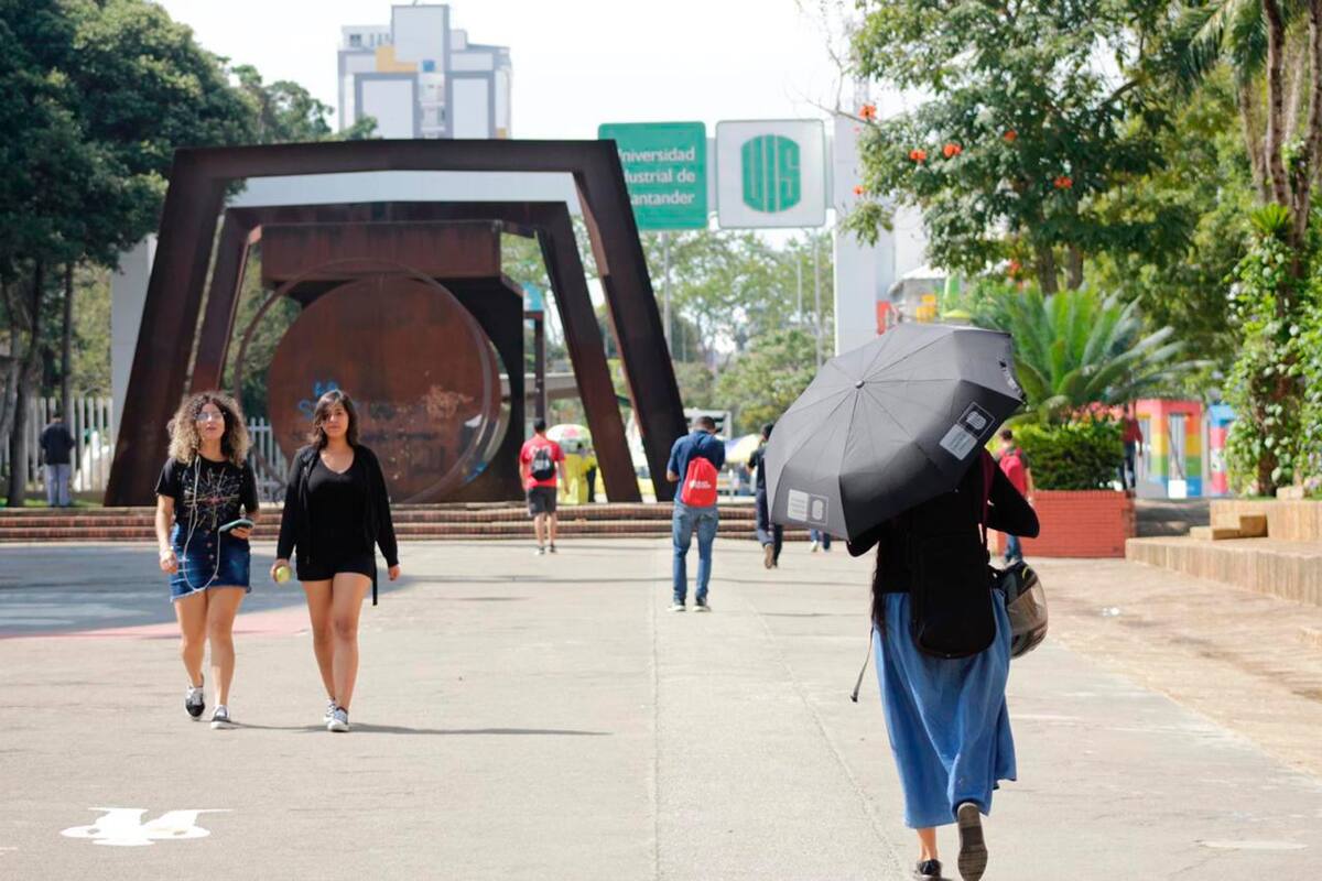 Piden a estudiantes de la Universidad Industrial de Santander que regresen a clases (Foto: Suministrada)