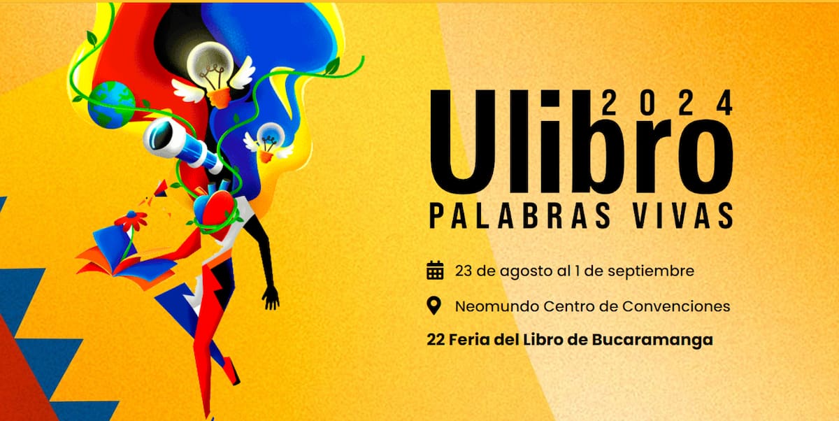 Afiche promocional de Ulibro 2024.