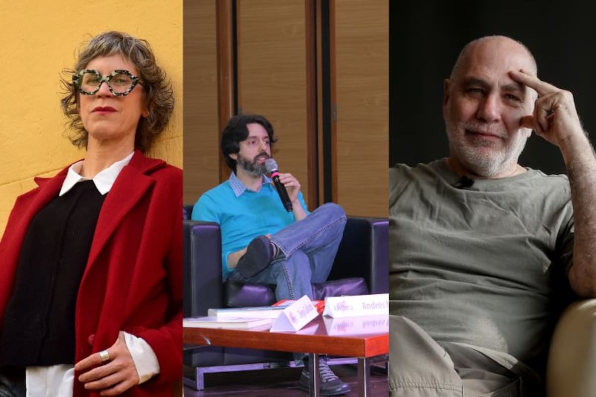 Nona Fernández, Andrés Neuman y Guillermo Arriaga.