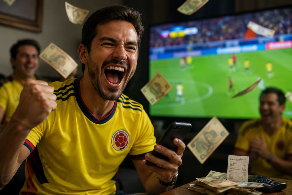 El ganador aseguró que muchas de sus decisiones durante la polla mundialista estuvieron guiadas por la intuición y la emoción, más que por las estadísticas o los análisis deportivos. Foto recreada // Apoyo IA.