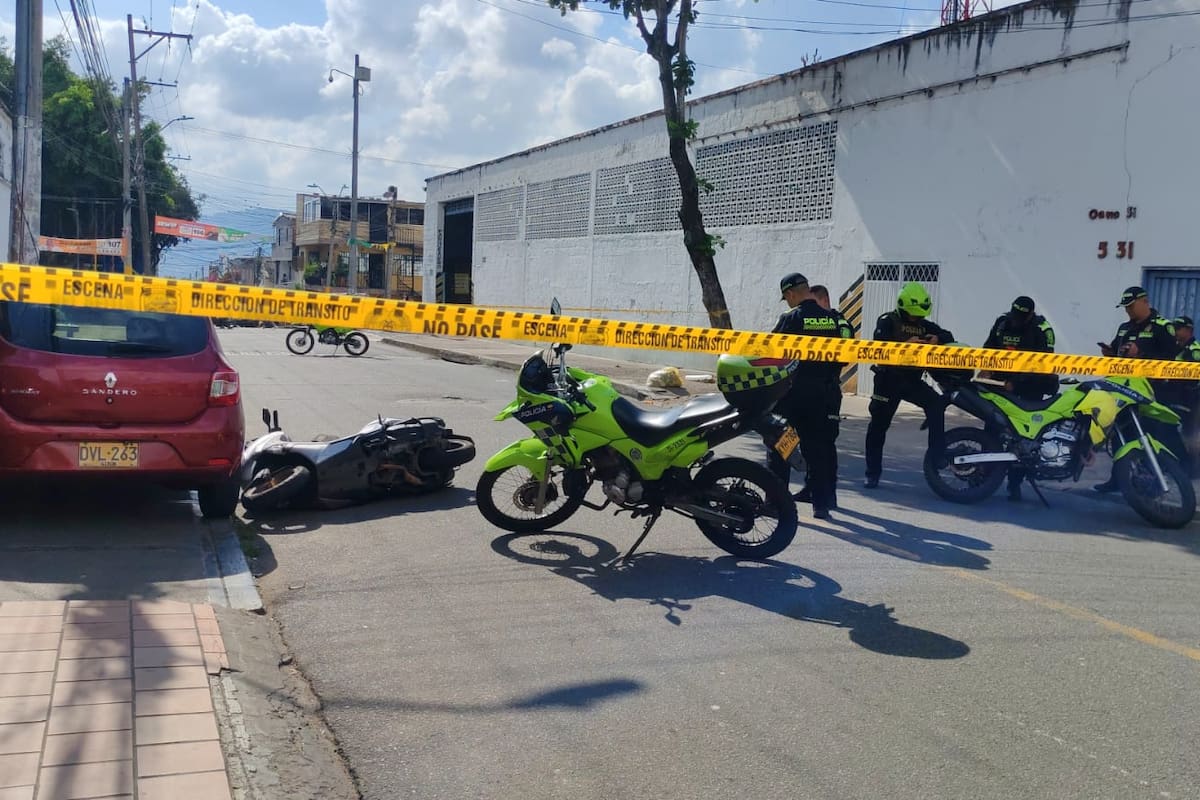 Un hombre fue asesinado con arma de fuego en el barrio Santander, en la calle 31 con carrera 5. Foto: Marco Valencia