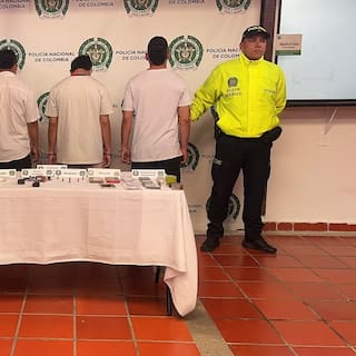 Un inmueble sería usado para vender droga en Piedecuesta: cuatro capturados