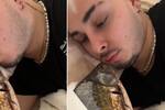 Despertó creyendo que su novia lo besaba, pero era una broma y se hizo viral
