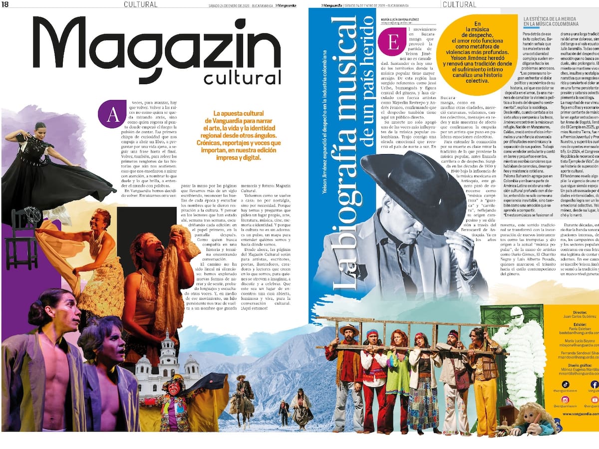 Una casa para el arte y las letras: Vanguardia recupera su Magazín Cultural. Foto suministrada/VANGUARDIA