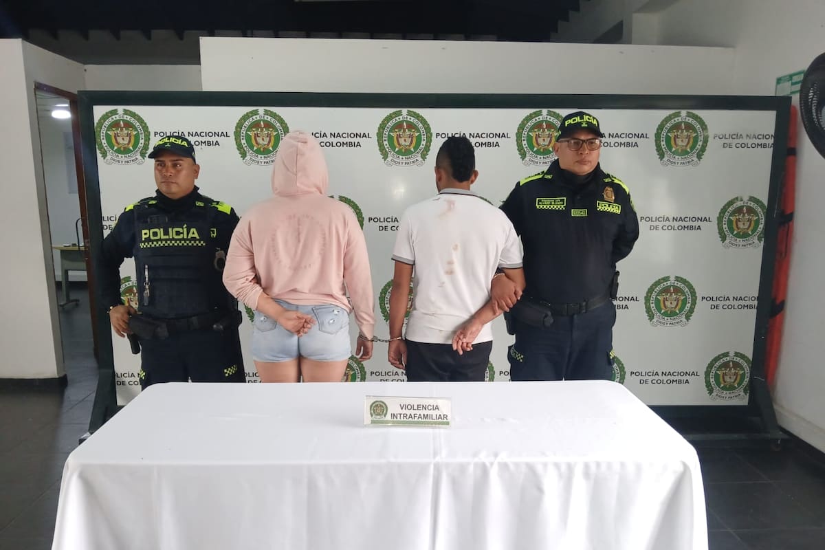 Una pareja se agredió con arma blanca en una riña en Girón Santander