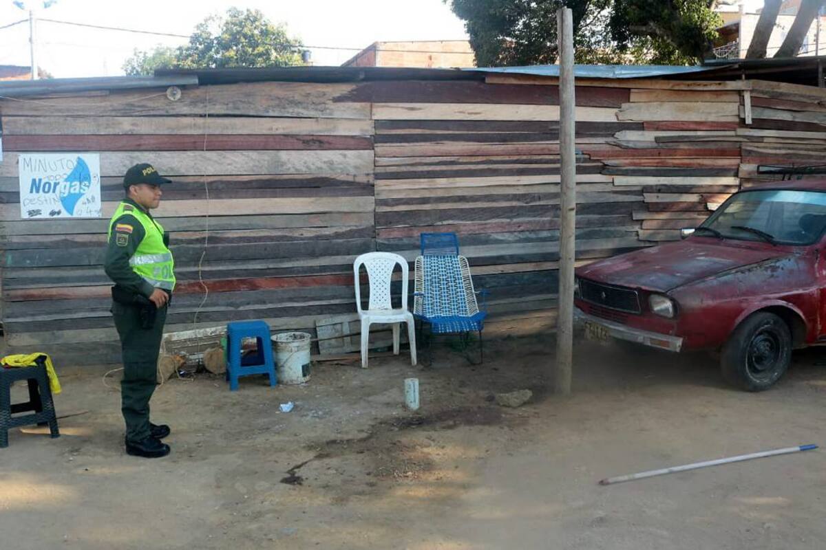 La muerte de María Antonia Sandoval se registró en el asentamiento humano Caracolí, en el sector de Los Colorados. (Foto: F.H/VANGUARDIA LIBERAL)