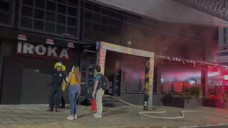 Fuego dentro de una discoteca causó alarma en el sector de Cabecera en Bucaramanga
