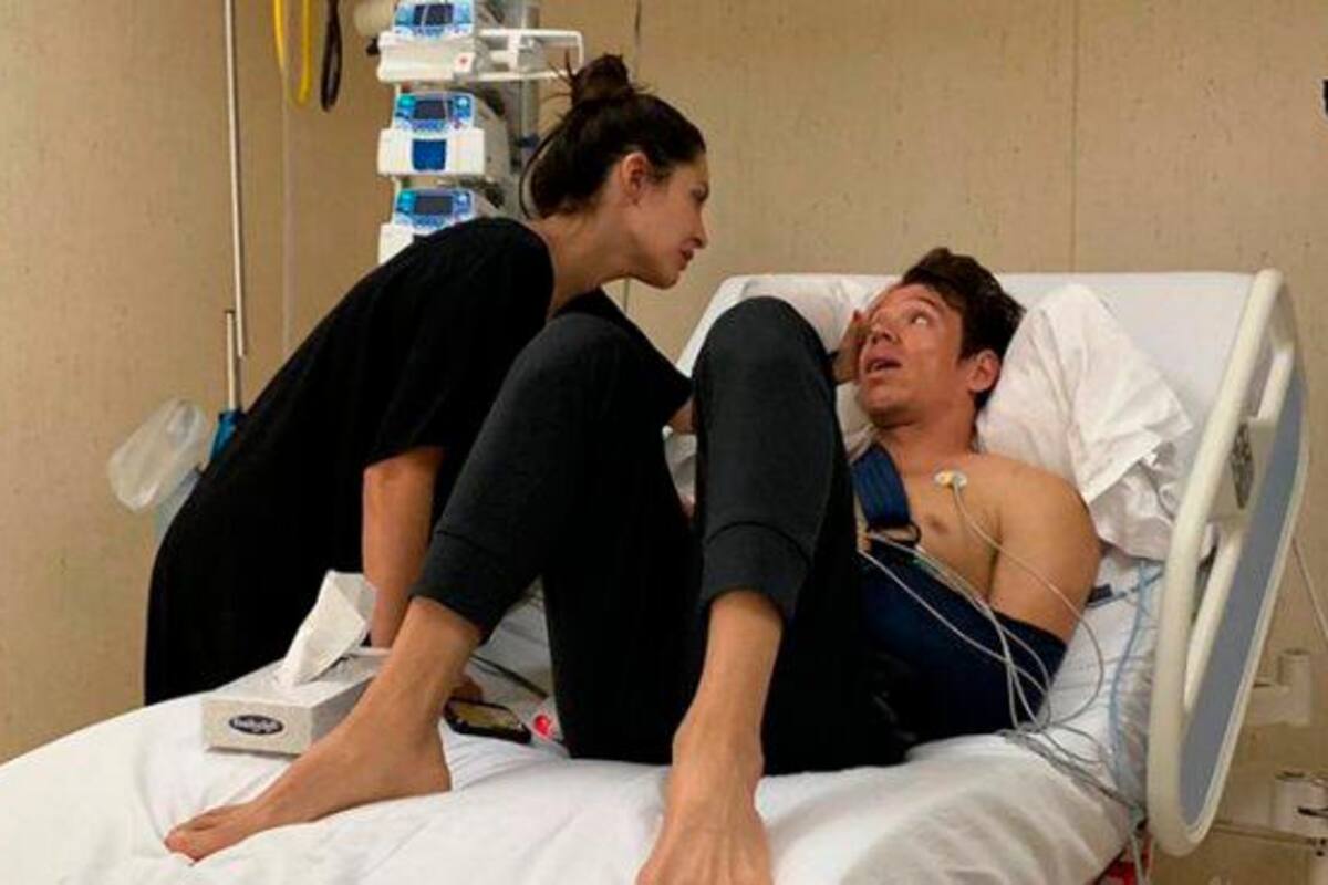 El ciclista colombiano se recupera de la caída en la Vuelta de la que sobrevivió de “milagro”.