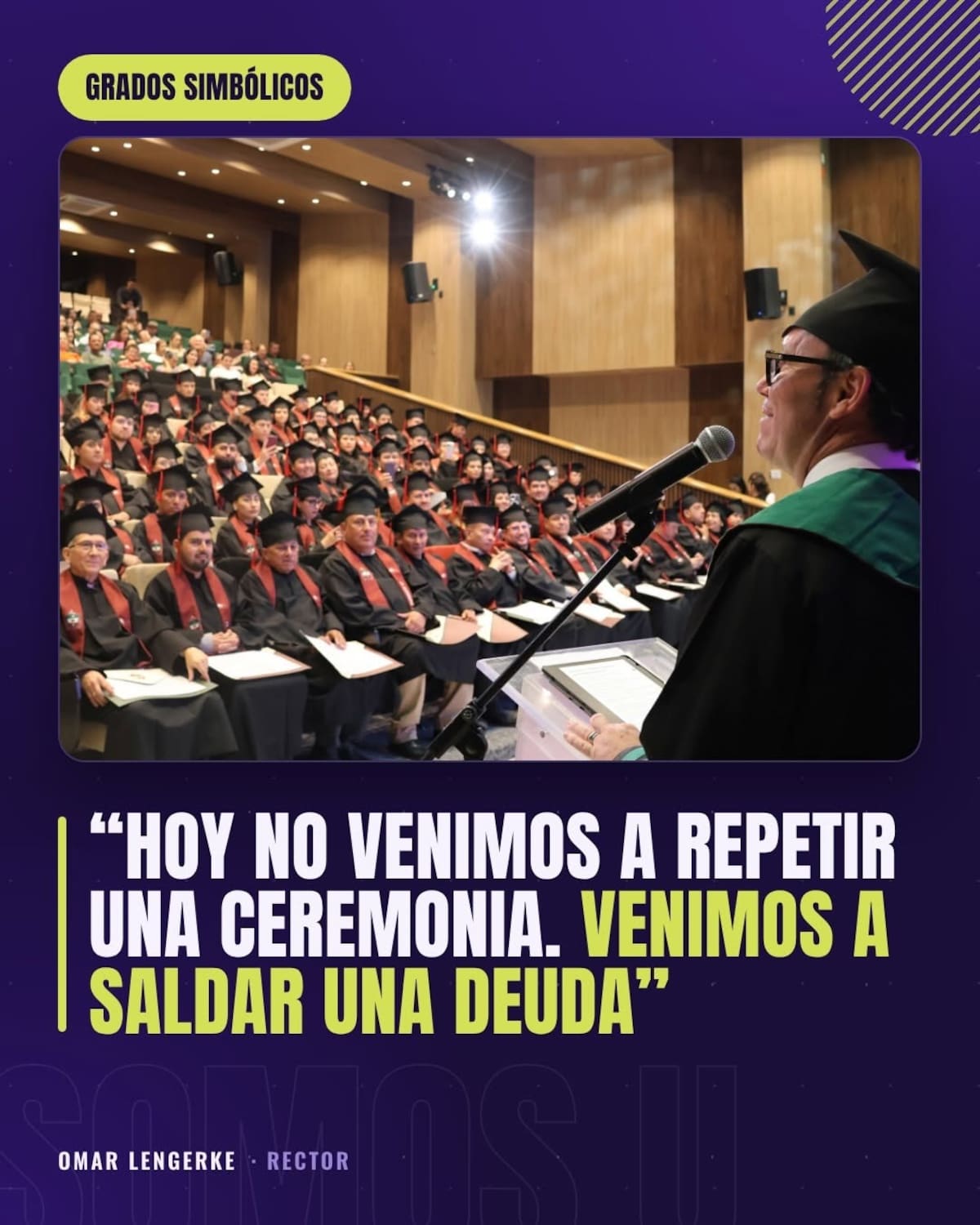 La UTS celebra su nueva etapa junto a quienes llevan su historia y su legado.