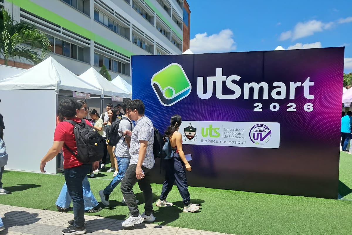 La Feria UTSmart 2026 se cumplió en diversos escenarios de la sede principal de la Universitaria Tecnológica de Santander. (Foto: Euclides Kilô Ardila / VANGUARDIA)