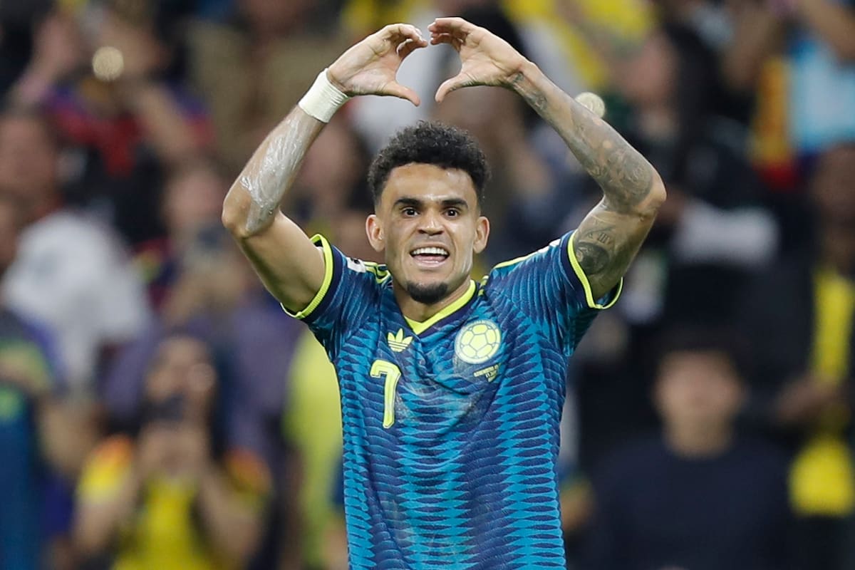Luis Díaz fue la gran figura de Colombia en la victoria ante Uzbekistán en el Mundial 2026. //Foto, EFE: Isaac Esquivel