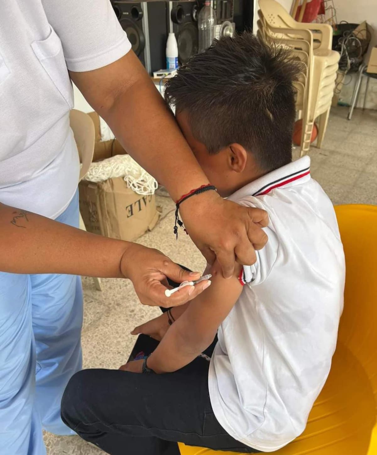Jornada de vacunación en Barrancabermeja. La vacuna triple viral (SRP) es gratuita y está disponible en los puntos habilitados del distrito.
Suministrada/Vanguardia