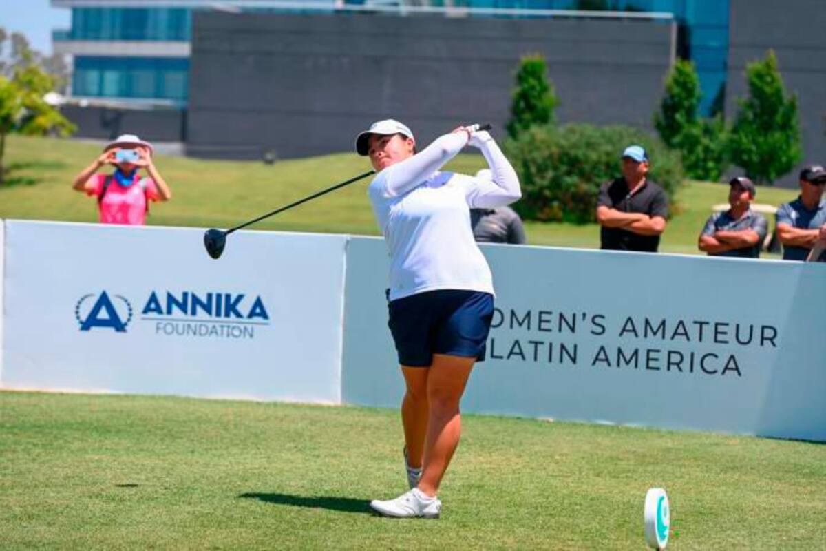 Histórico: Golfista santandereana Valery Plata pasa al profesionalismo. Fedegolf / VANGUARDIA