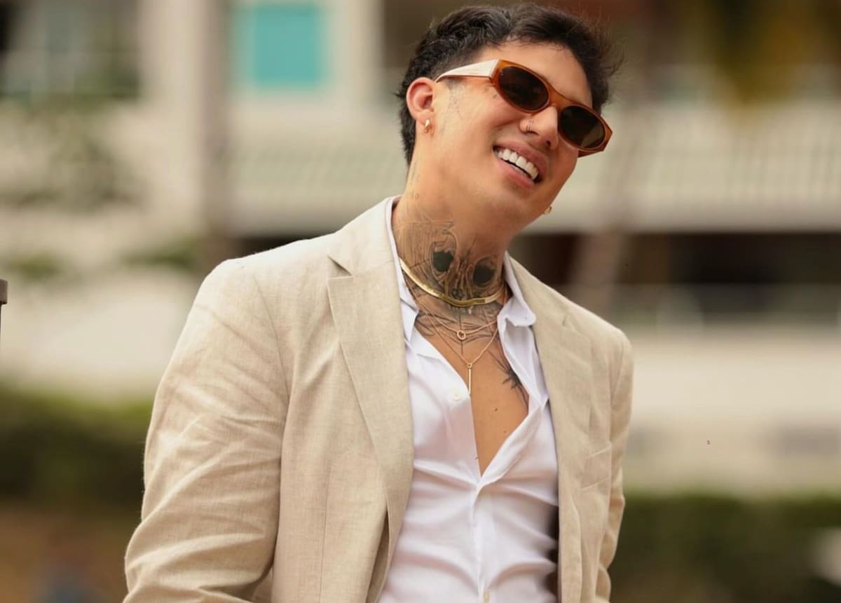 Valentino Lázaro es un influencer y bailarín colombiano. //Foto: Tomada de redes sociales.