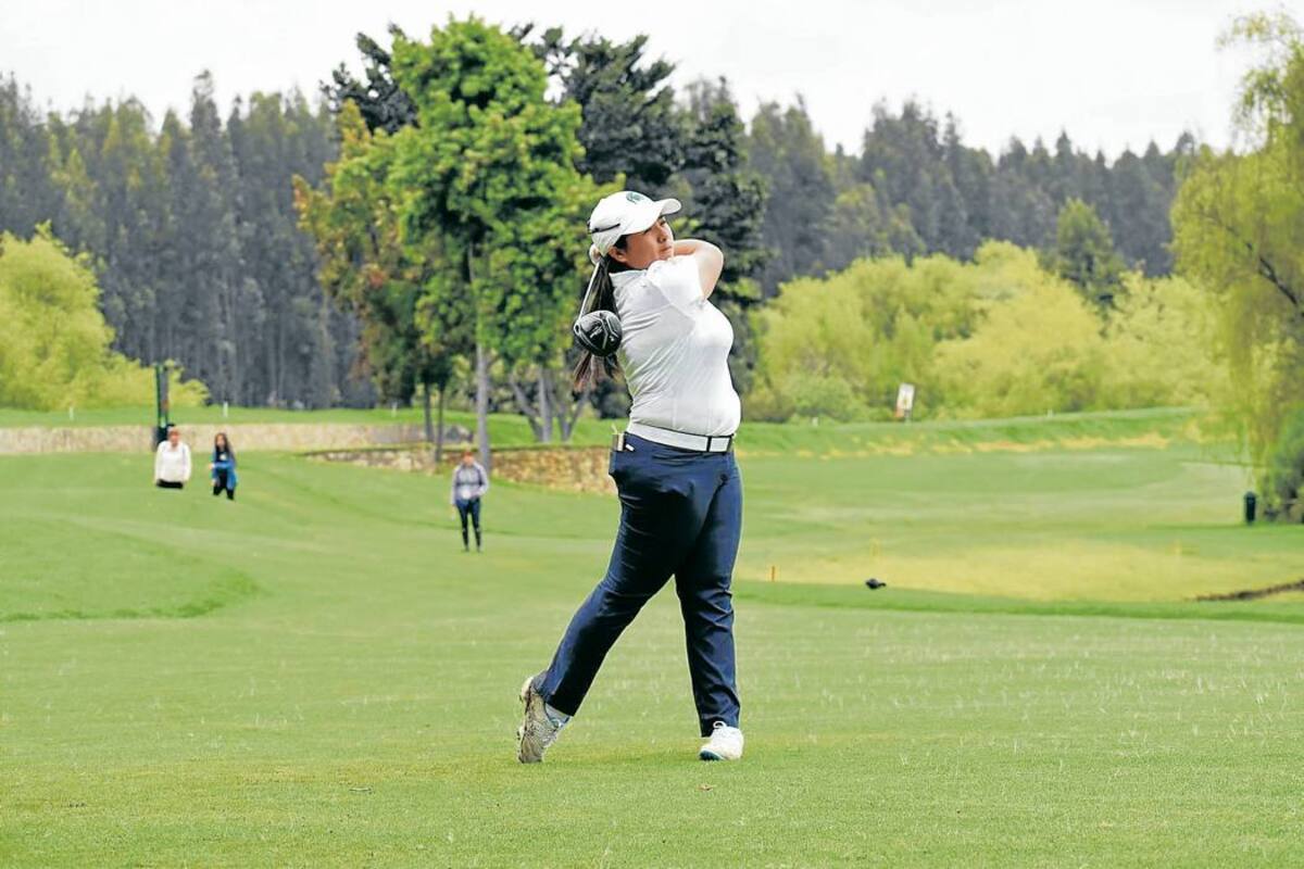 La golfista santandereana Valery Plata Pardo logró el título en categoría juvenil del Campeonato Nacional Prejuvenil y Juvenil Masculino y Femenino ‘Copa Arturo Calle’. (Foto: Tomada de Fedegolf / VANGUARDIA LIBERAL)