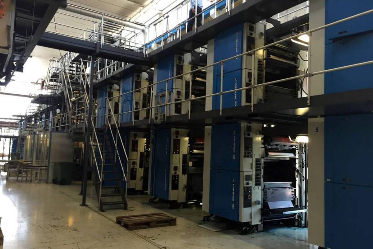 El estreno de la Goss Universal 50 será en el 2017, dentro de la nueva planta de impresión que tendrá Vanguardia Liberal en el anillo vial. (Foto: /VANGUARDIA LIBERAL)