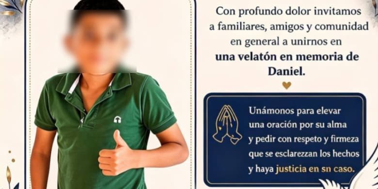 Velatón por Daniel Felipe en Tona, Santander: su familia sigue esperando respuestas sobre su muerte
