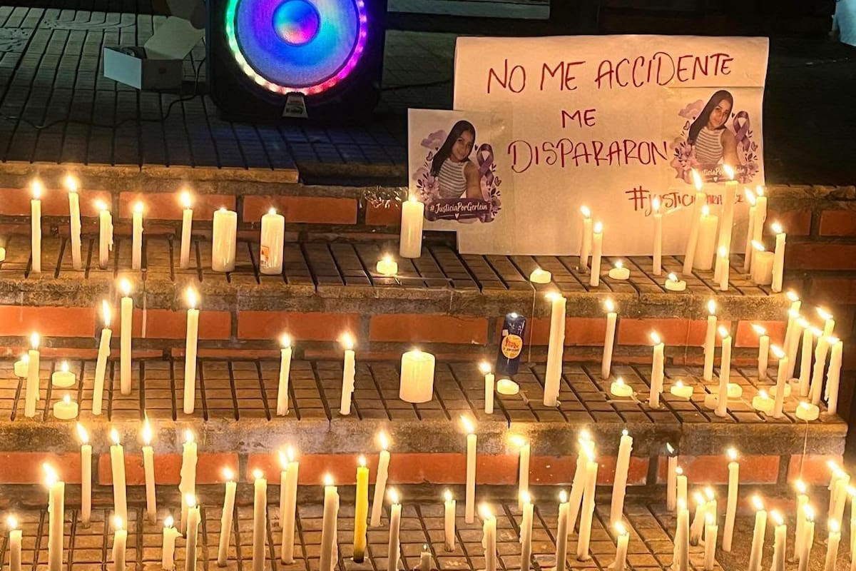 Velatón en Puerto Wilches para exigir justicia por el presunto feminicidio de Gerlein Joya