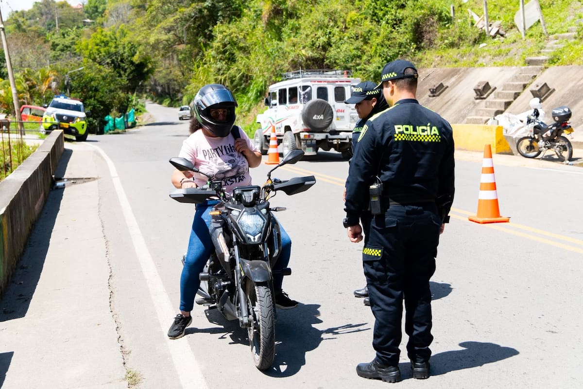 Las autoridades municipales restringieron el tránsito de motocicletas.